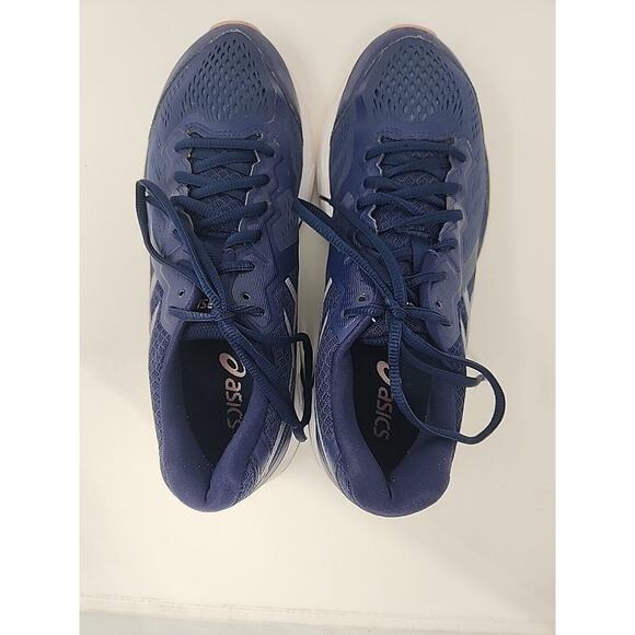 Asics Womens Sneakers Shoes Size 10 Gel Foundation 13 Blue Running Athletic - Picture 7 of 16